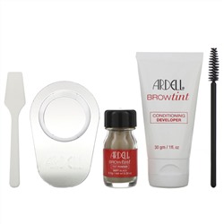 Ardell, Brow Tint, Soft Black, 5 Piece Set