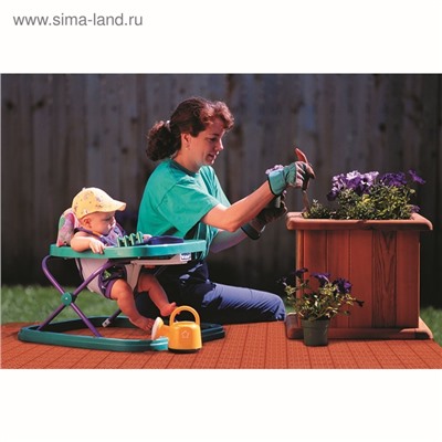 Универсальное покрытие для садовых дорожек ERFOLG H&G, 33×33 см, набор 9 шт., цвет терракот