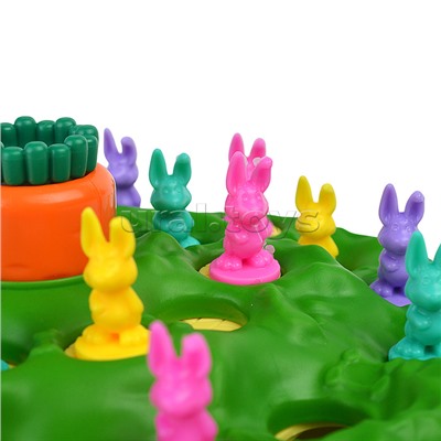 Игра настольная "Погоня за морковкой" Baby toys
