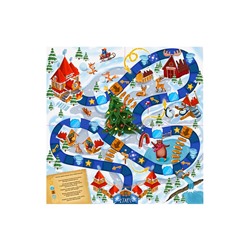 Настольная игра-бродилка «Новогодний переполох», 5+
