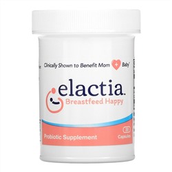 Elactia, Breastfeeding Probiotic, 30 Capsules