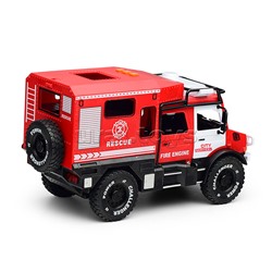 Машина "Пожарная служба" (свет, звук) в коробке