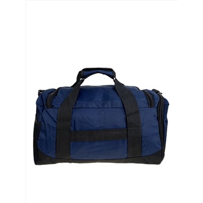 Дорожная сумка из текстиля  с принтом, цвет синий