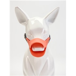 Намордник силиконовый фиксирующий, размер M (ОМ 15 см, ОШ 18-30 см), розовый