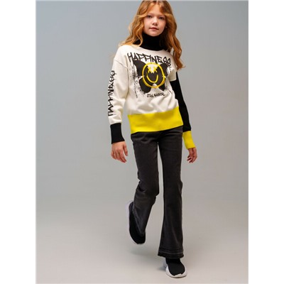 Свитер трикотажный для девочек