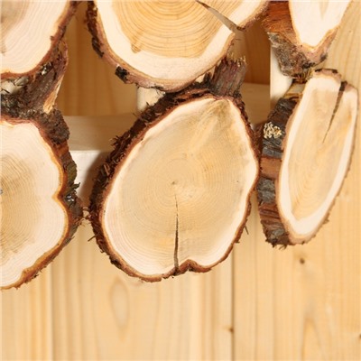 Абажур для бани и сауны «Добрыня», можжевельник, настенный