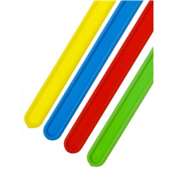 Набор счетных палочек (НР-2067) 50 шт. в пенале с блестками, 3 цвета, МИКС