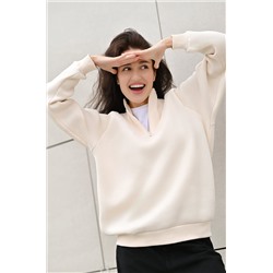 Женская толстовка из футера с начесом Happyfox