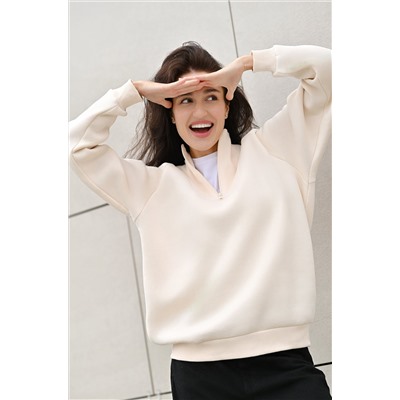 Женская толстовка из футера с начесом Happyfox