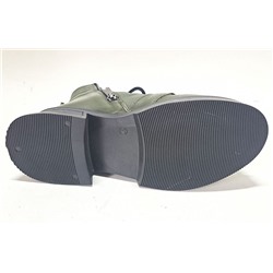 085-4001 зел Ботинки зима женские (37-40)/4