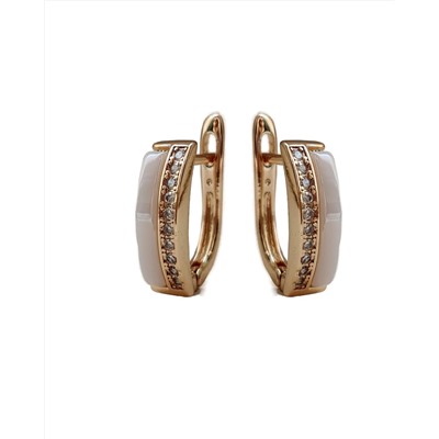 Серьги с керамикой