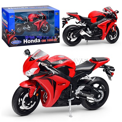 Мотоцикл 1:10 Honda CBR 1000 RR 2009, красный