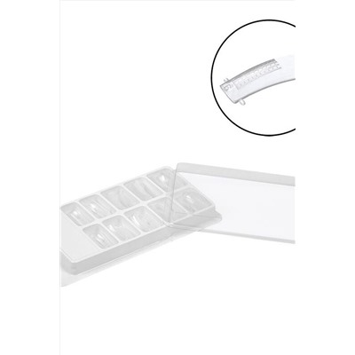 Nail Art Верхние формы для наращивания, прозрачный KRISTALLER, 1107641