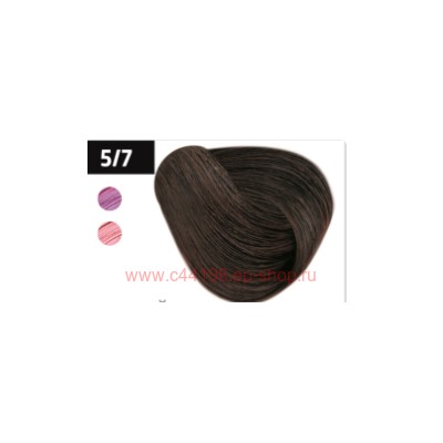 OLLIN SILK TOUCH  5/7 светлый шатен коричневый 60мл Безаммиачный стойкий краситель для волос