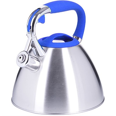 28973 Чайник 3 л нерж/сталь со свистком MB (х12)