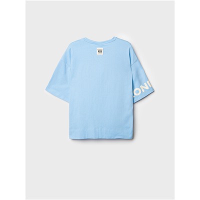 Фуфайка трикотажная для девочек (футболка)