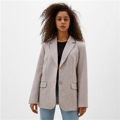 Пиджак женский MIST, размер 48-50, бежевый