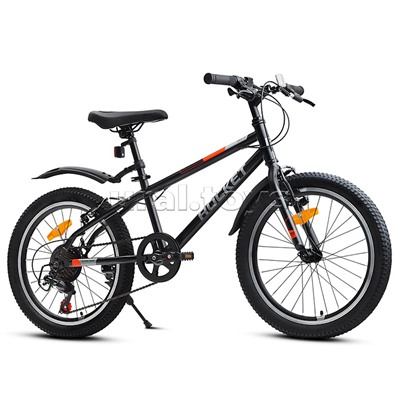 Велосипед 20" Rocket Crux 1.0 , цвет черный, размер 11"