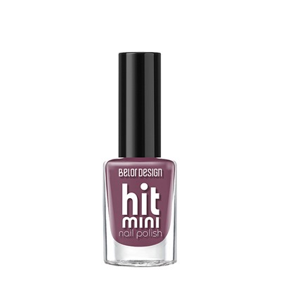 БЕЛОР ДИЗАЙН Лак для ногтей "Mini HIT" (6мл) №017 гряз-фиолетов.