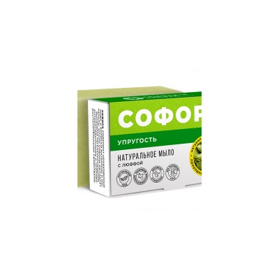 Мыло Софора с люффой Упругость