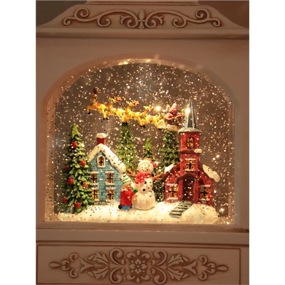 Светильник Новогодний светодиодный 18x8x27 см / WDL-24007B /уп 8/ музыкальный