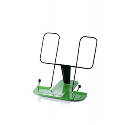 Подставка для книг металлическая зеленая с регулируемым наклоном 2Г-07-01З Глобус