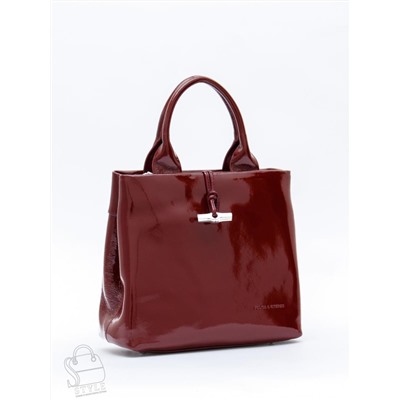 Сумка женская кожаная 5768P claret Polina&Eiterou