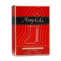Туалетная вода женская Missy G.G Red, 80 мл