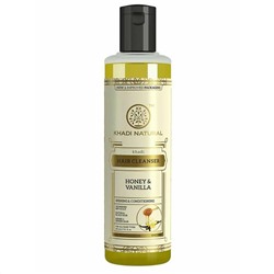 Khadi Natural Шампунь с Медом и Ванилью 210 мл