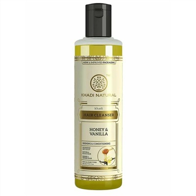Khadi Natural Шампунь с Медом и Ванилью 210 мл