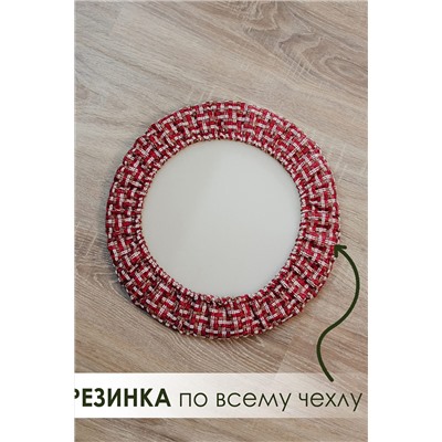 Подушка для мебели Плетенка черный 2 шт НАТАЛИ, 1212928