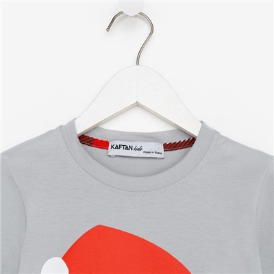 Пижама детская KAFTAN «Santa» размер 30 (98-104 см)