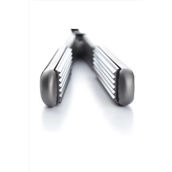 Dewal Beauty Щипцы-гофре для волос / Dark Charm HI2070W, 40 Вт, серый KRISTALLER, 1108502