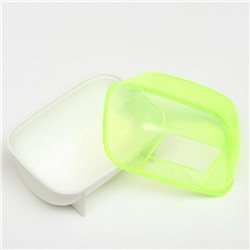 Туалет-домик для грызунов малый, 10×7×6.8 см, жёлтый