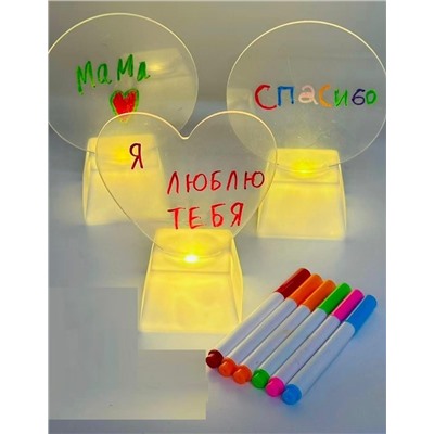 61106 Ночник Сердце