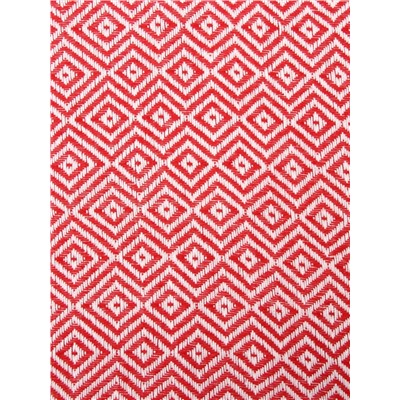 Плед с кисточками «Этель» East, 100×180 см, красный