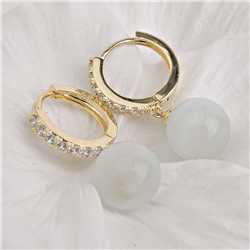 Серьги с замком кольцо арт. 13 3925 (id 277541)