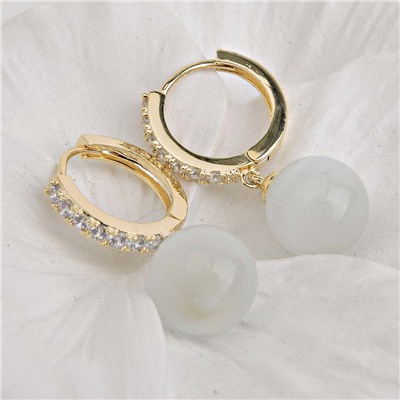 Серьги с замком кольцо арт. 13 3925 (id 277541)
