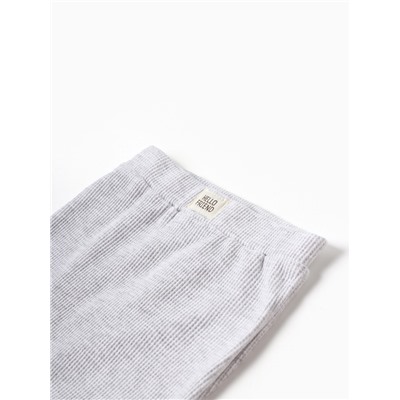 Легинсы Крошка Я Melange, рост 74-80, серый