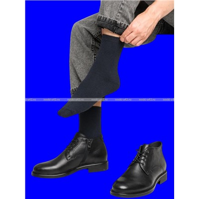 Термоноски мужские внутри махра однотонные "ECONOM" арт. М 29