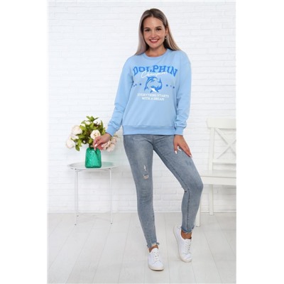 Свитшот 57110 (Голубой)