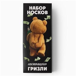 Носки мужские KAFTAN «Гризли», р. 41-44 (27-29 см), набор 5 пар