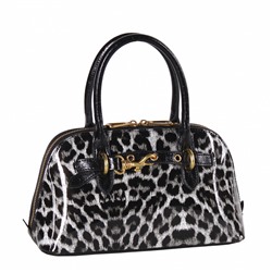 Сумка 6118Q black white Polina&Eiterou