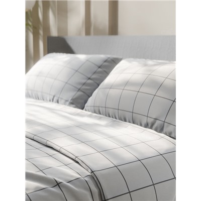 Постельное бельё 1.5-спальное «Этель. Клетка», бязь