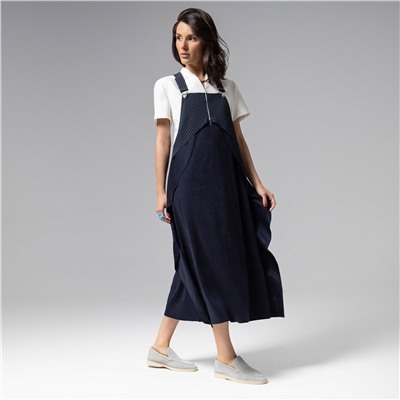 Сарафан комбинированный, Ушла красиво