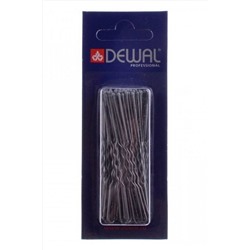Dewal Шпильки для волос волна SLT70V-4S/60, 70 мм, серебристый, 60 шт. KRISTALLER, 1118463