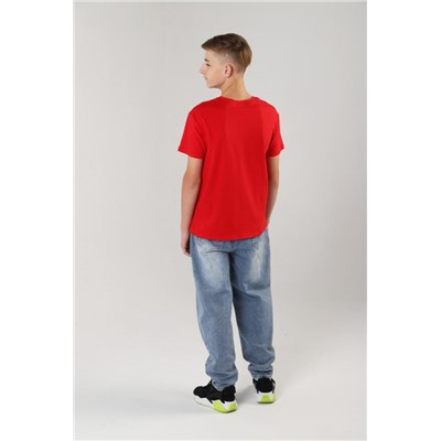 Фуфайка (футболка) для мальчика Карнавал-2 (Красный)