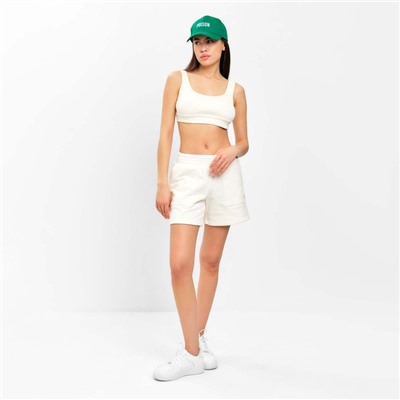 Топ укороченный женский Mist Old School, размер 46, молочный