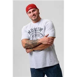 Футболка мужская 8503/1 (Серый_москва)