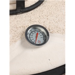 Тандыр «СамОбжар» с откидной крышкой, h=98 см, d=52 см, 97 кг, 12 шампуров, кочерга, совок